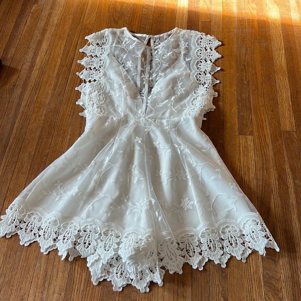 White Romper